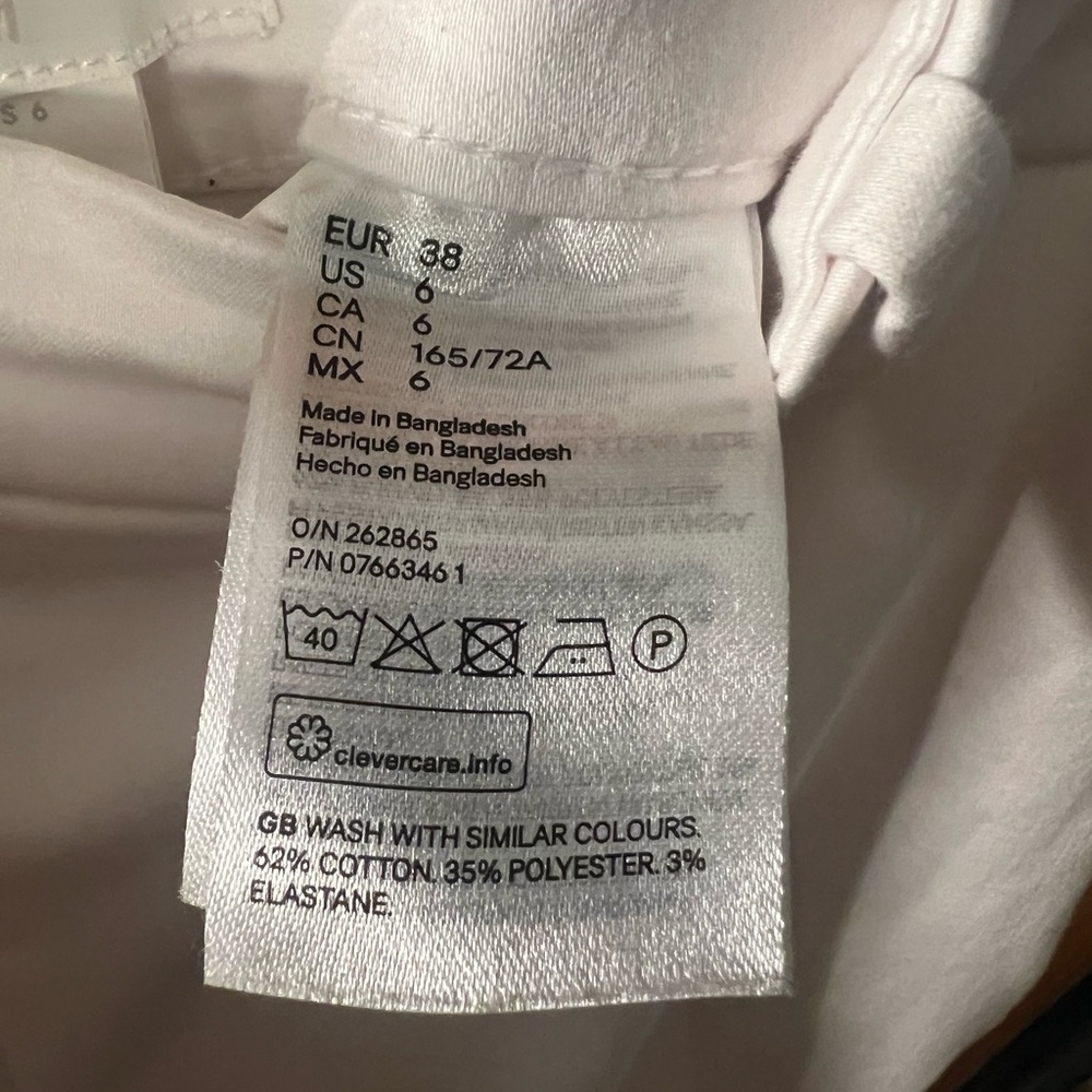 H&M White Pants - Picture 5 of 5